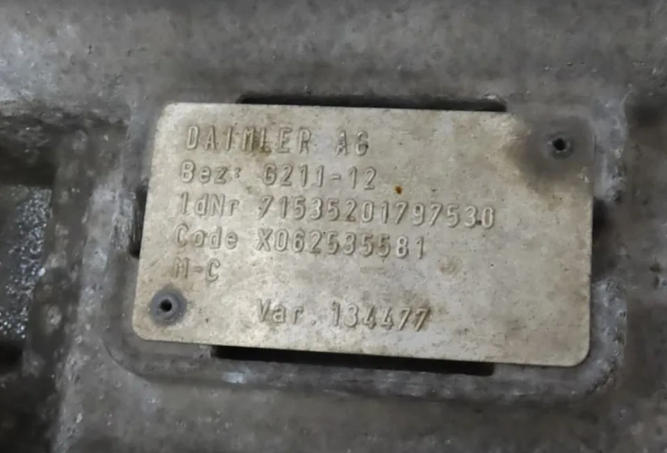 Transmission Mercedes G211-12 715.352 - Image 2