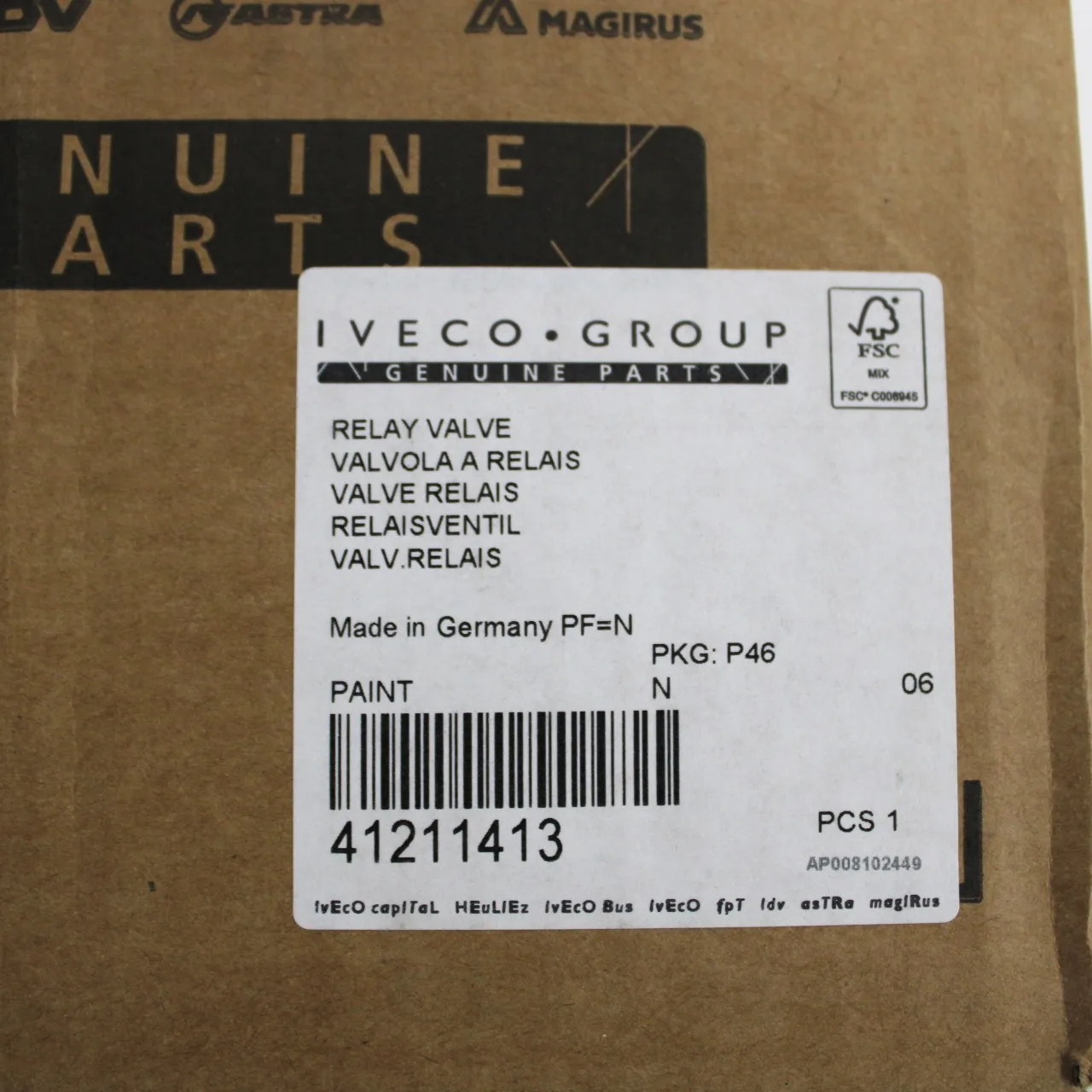 Modulateur EBS Iveco Hiway 41211413 - Image 5