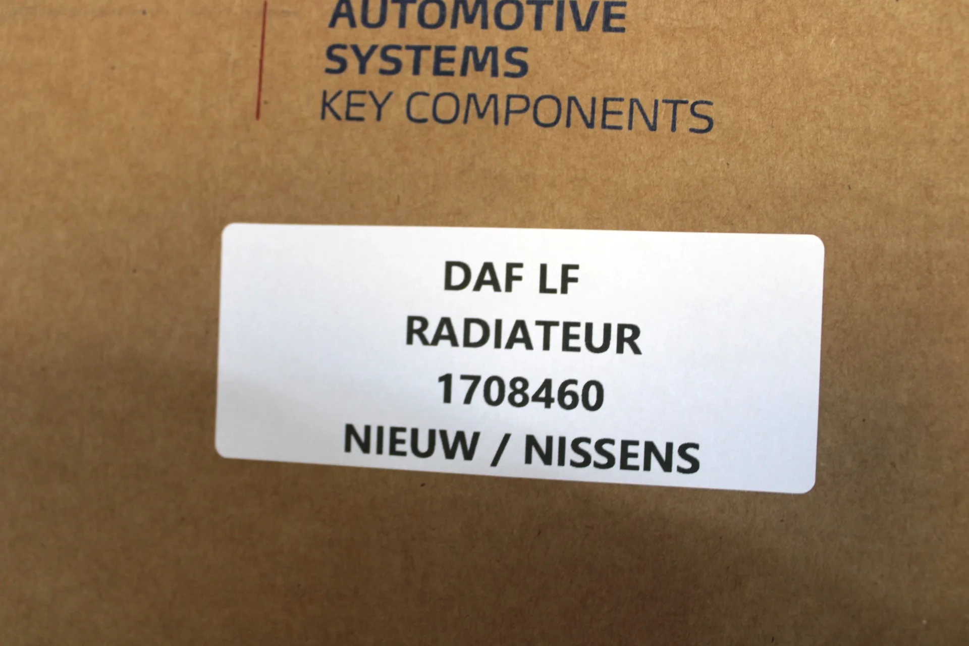 Radiator DAF LF/CF 1708460 - Figure 2